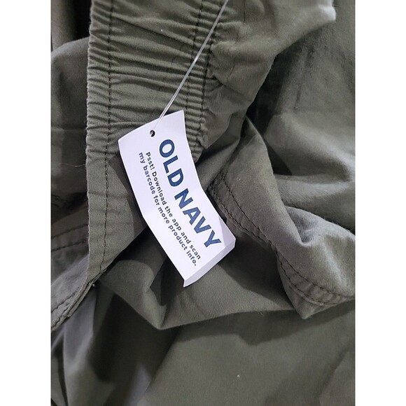Old Navy Alpine Tundra Green Full Lngth Wide Leg Cargo Pants Women’s Size XL NWT - Picture 13 of 16